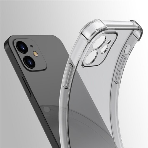 [아이폰/갤럭시] 스몬맨 클리어 에어쿠션 젤하드 케이스